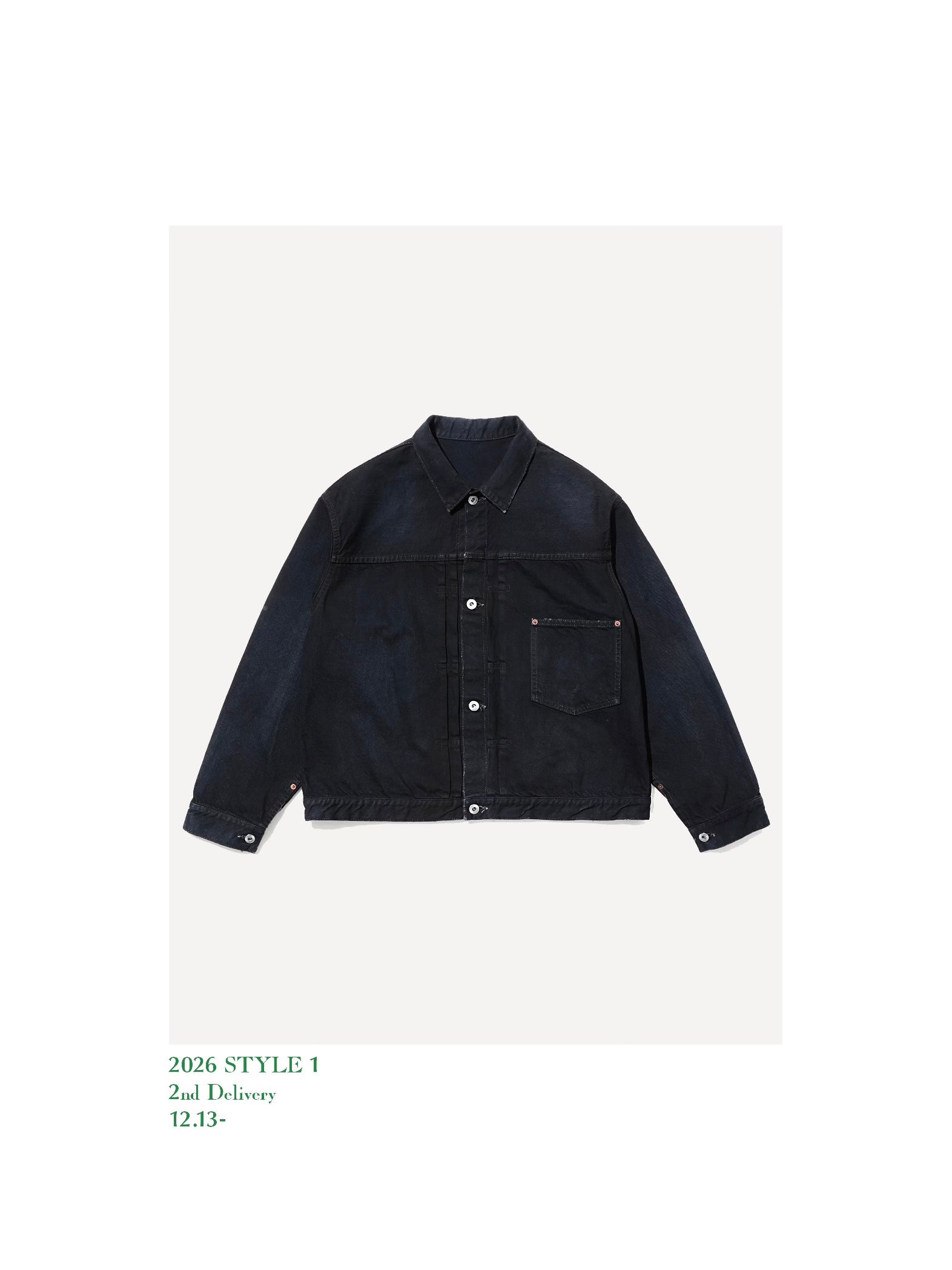 A.PRESSE 26SS 1st Type Denim Jacket